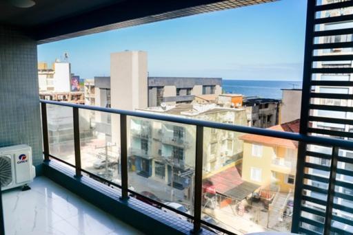 サルバドールSmart Farol Da Barra - Vista Mar Com Varanda Arejadaアパートメント エクステリア 写真